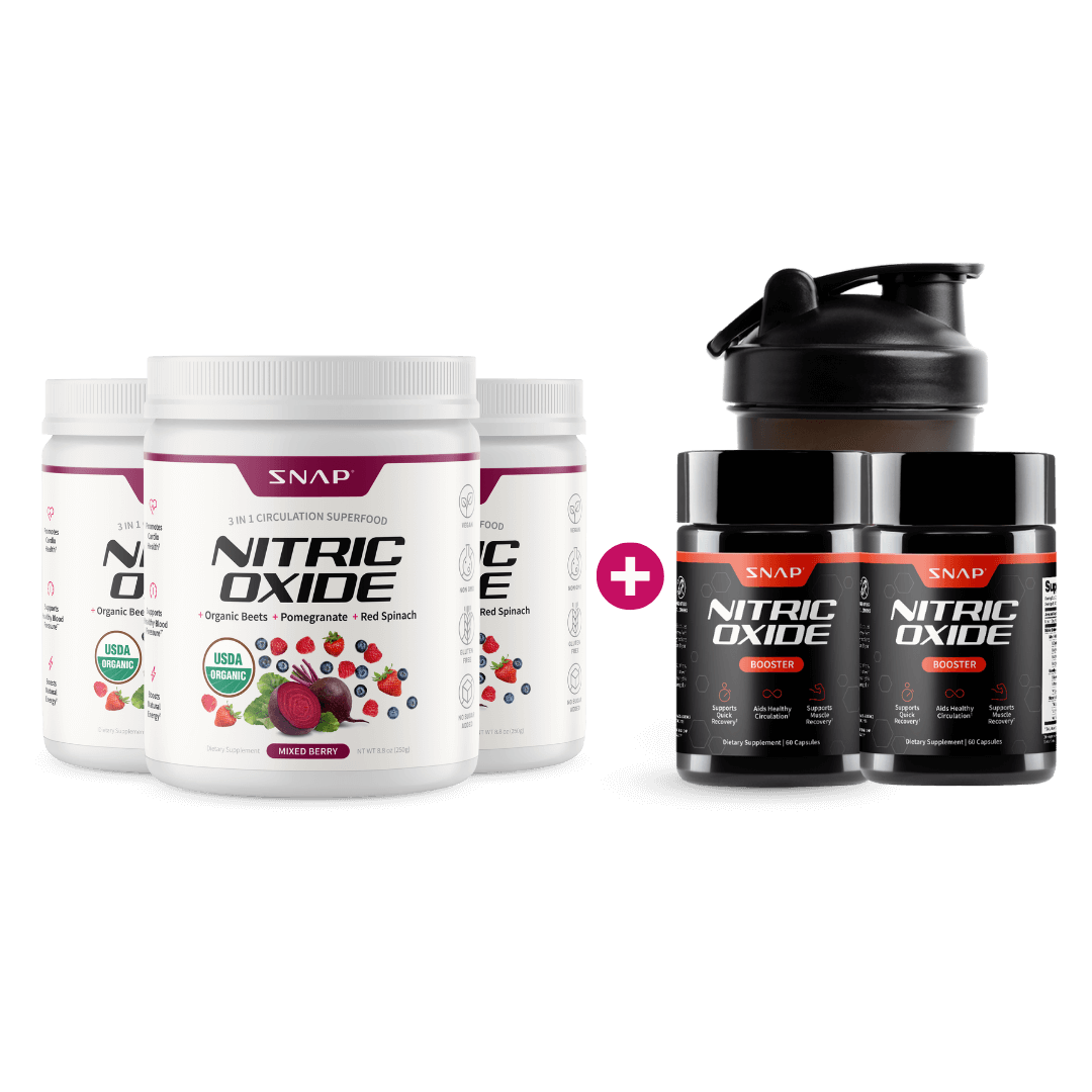 Heart Health Package with FREE Shaker – Snap Supplements Heart Health Package with FREE Shaker – Snap Supplements