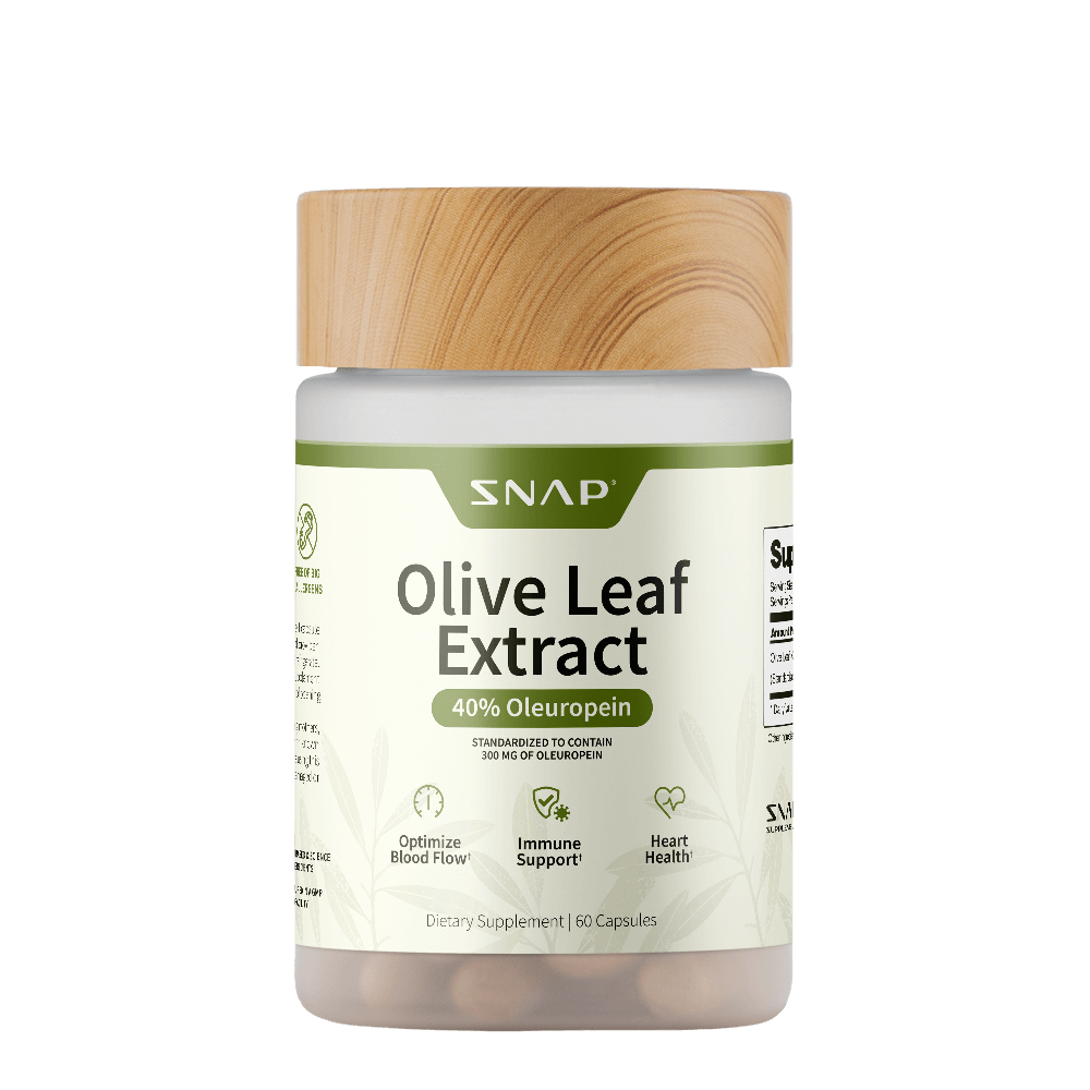 High-Potency Olive Leaf Extract Oleuropein – Snap Supplements
