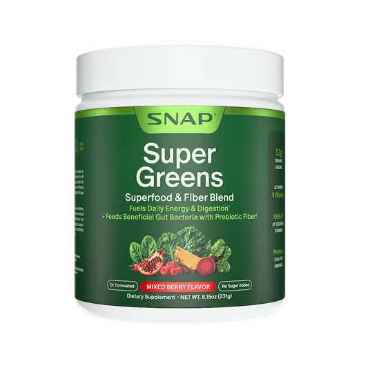 Super Greens - Fiber & Superfood Blend (Mixed Berry Flavor)