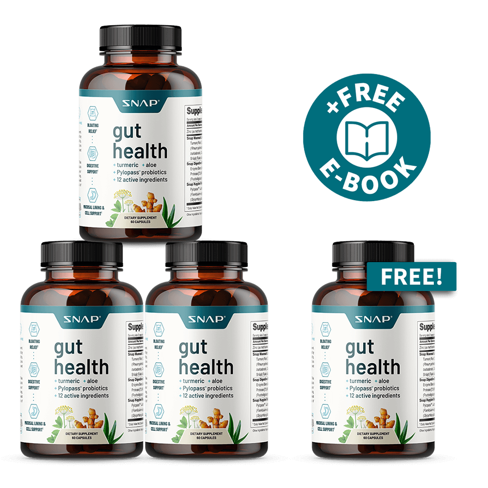 3 Gut Health 1 Free Container Free E Book Snap Supplements 3 gut health 1 free container free e book snap supplements