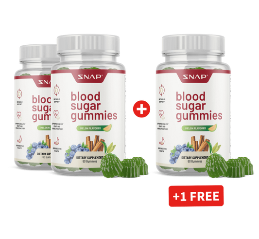 Blood Sugar Gummies - Buy 2, Get 1 FREE! (Melon Flavor)