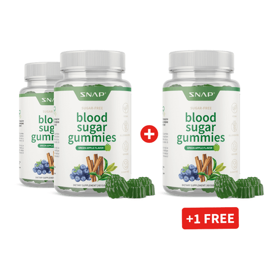 Blood Sugar Gummies - Buy 2, Get 1 FREE! (Green Apple Flavor)