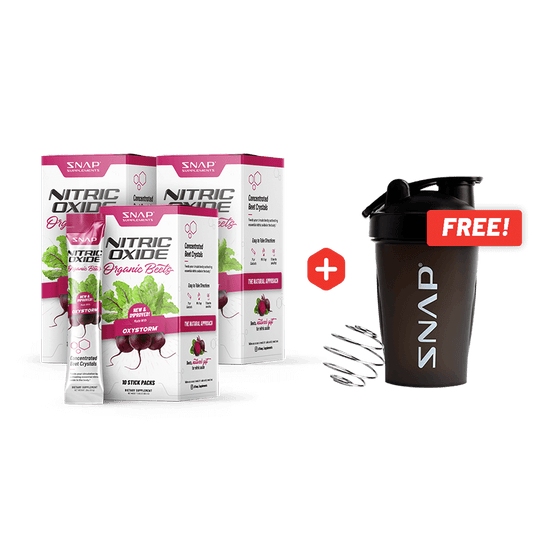 Nitric Oxide Organic Beets Single-Serve Packs Stack