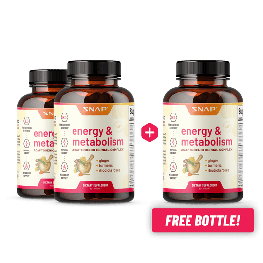 Energía y metabolismo: compre 2 y obtenga 1 gratis