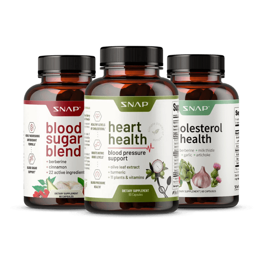 Heart Health, Blood Sugar & Cholesterol Health Bundle