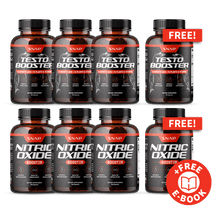 Testo masculino y Nitro Stack + libro electrónico gratuito