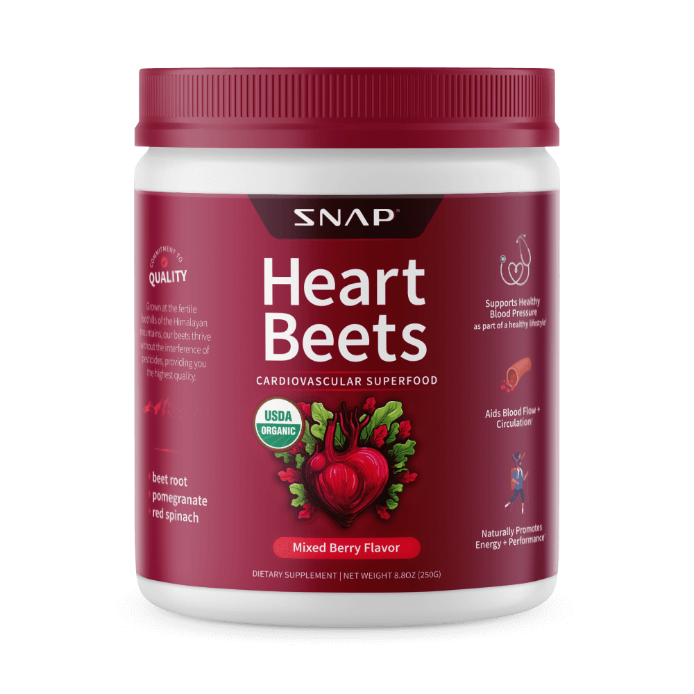 Organic Heart Beets - Cardiovascular Superfood