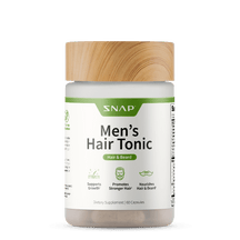 Suplemento para el crecimiento del cabello para hombres