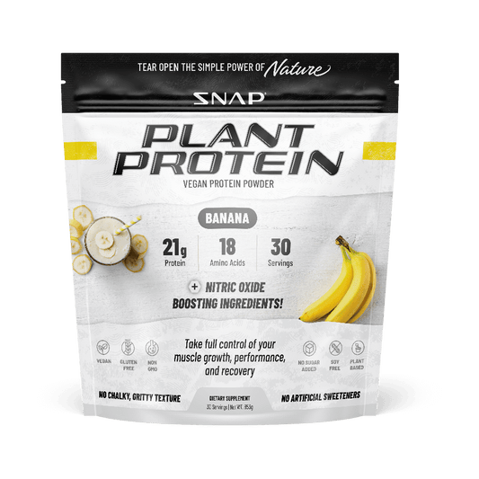 Plant Protein with Nitric Oxide Booster - Banana