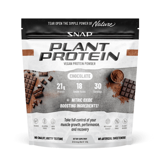 Plant Protein with Nitric Oxide Booster - Chocolate