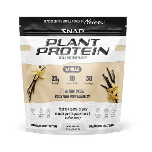 Plant Protein with Nitric Oxide Booster - Vanilla