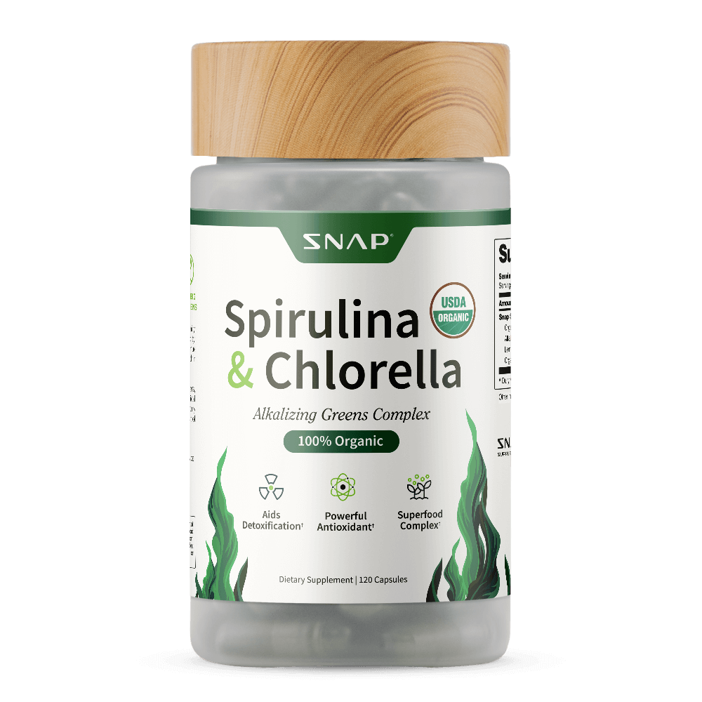 Spirulina + Chlorella - Alkalizing Greens Complex