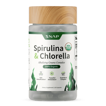 Spirulina + Chlorella - Alkalizing Greens Complex