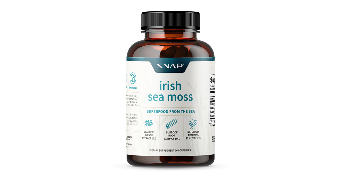 Irish Sea Moss Capsules | Snap Supplements